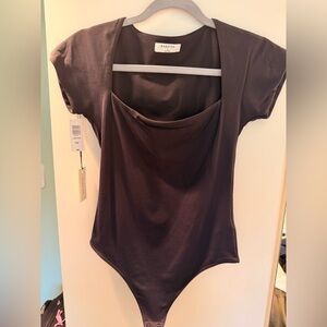 Aritzia Babaton Black Bodysuit